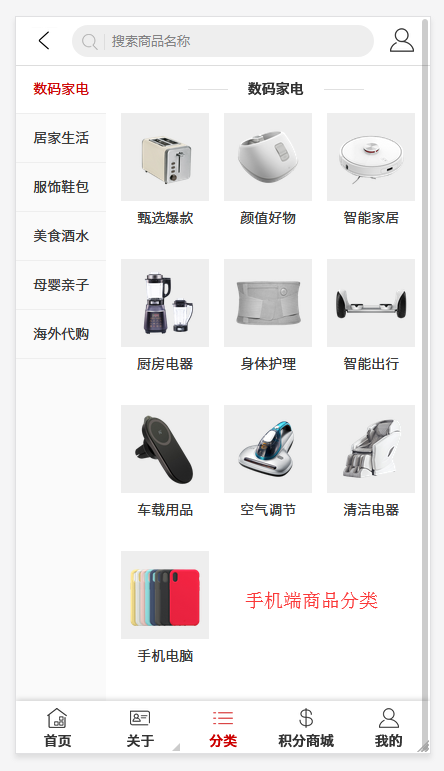 第4步：修改商品分類和添加商品
